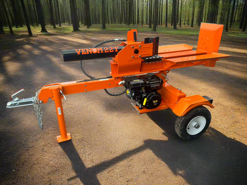 Load image into Gallery viewer, 22ton Venom Log Splitter With Table