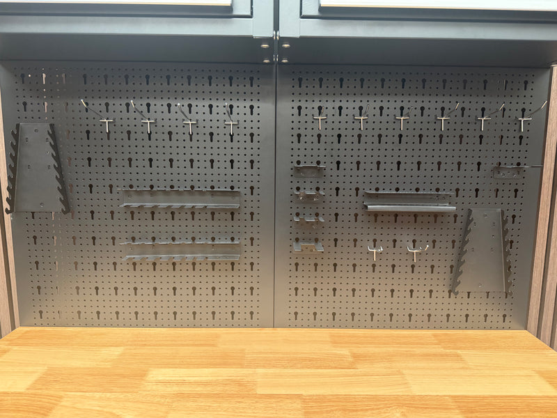 Load image into Gallery viewer, Rock RT-063 47" Steel wooden toped tool chest with draws and cabinets