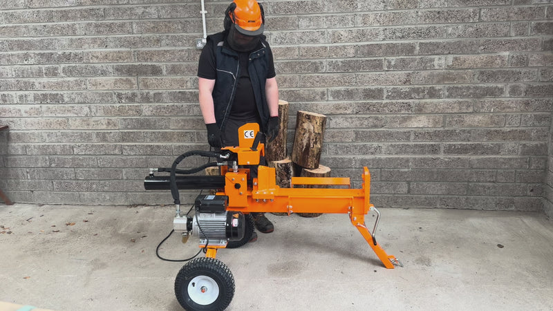Load and play video in Gallery viewer, Venom 12 Ton EM Series Electric Log Splitter