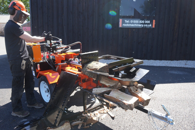 Load image into Gallery viewer, 37-Ton Box Wedge Log Splitter