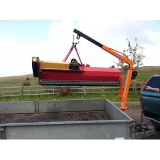 Load image into Gallery viewer, 1000lb Swivel Lifting Crane With Winch