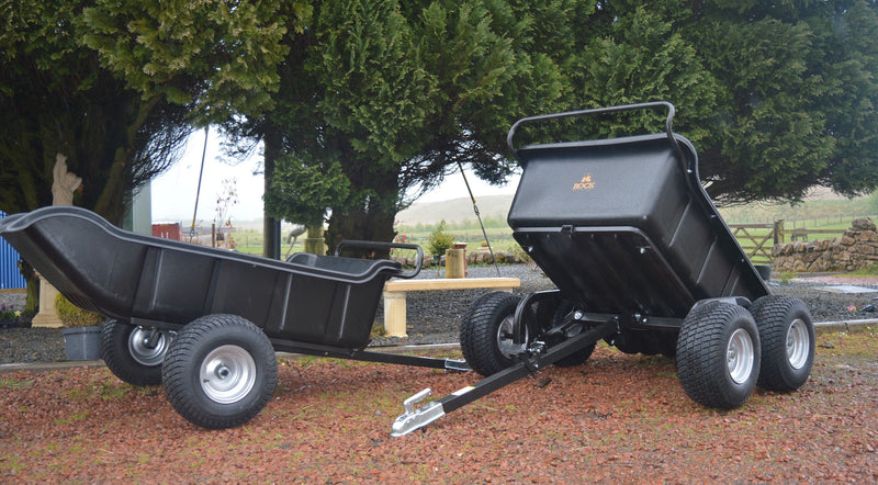 Load image into Gallery viewer, ATV 4 Wheel Tipping Trailer 1500lb