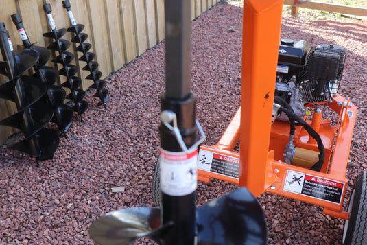 Towable Hole Borer with 5 Earth Augers