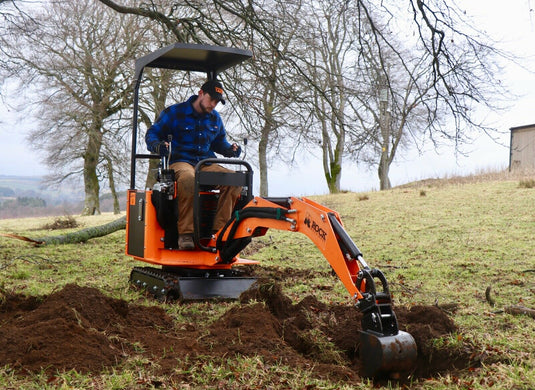 RMD-132 Micro digger with 3 Buckets