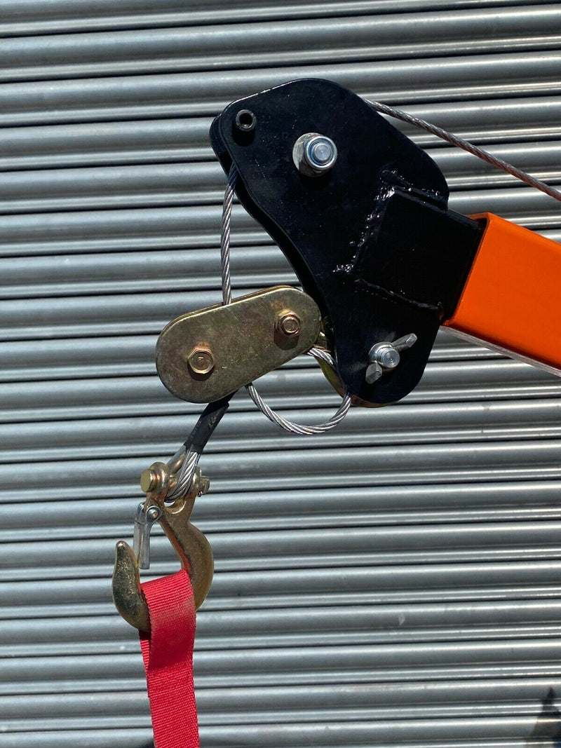 Load image into Gallery viewer, 1000lb Electric Swivel Crane