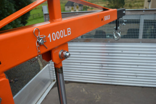 1000lb Swivel Lifting Crane With Winch