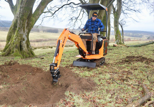 RD-132 Micro digger with 3 Buckets