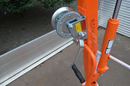 Load image into Gallery viewer, 1000lb Swivel Lifting Crane With Winch