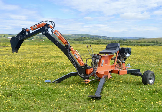 Choosing Between Backhoes and Trenching Machines for Smallholdings and Estates