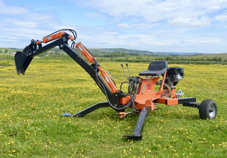 Choosing Between Backhoes and Trenching Machines for Smallholdings and Estates