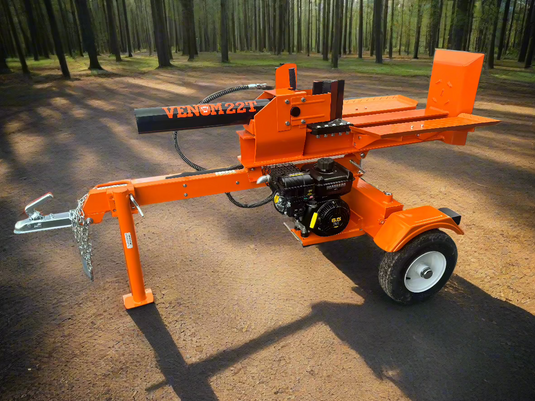 22ton Venom Log Splitter With Table