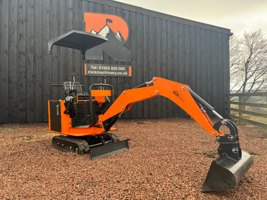 RMD Micro Digger with 5 Attachments - Ex Demo
