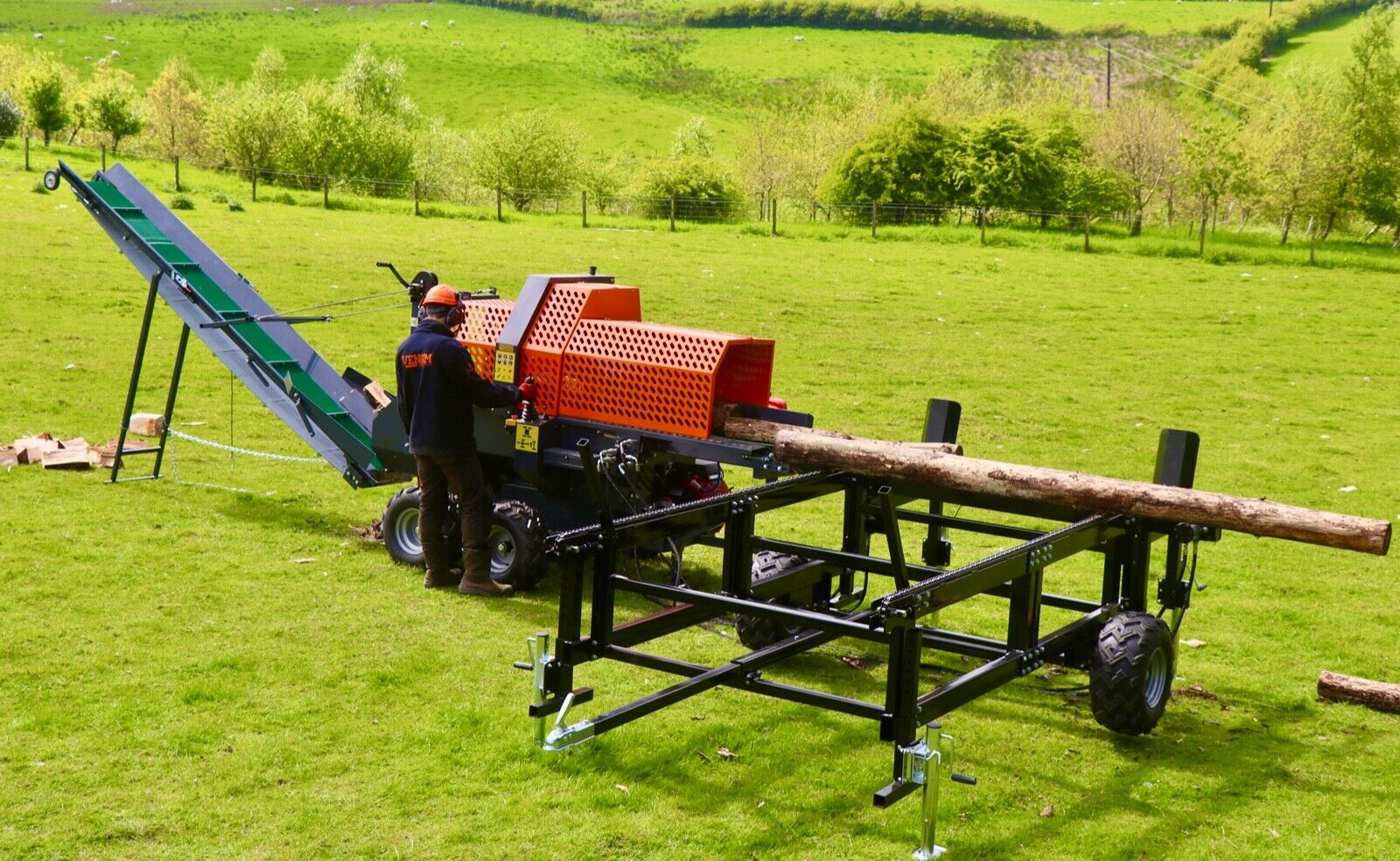 Rock Processor VR30TJ Dominator Firewood Processor | Rock Machinery