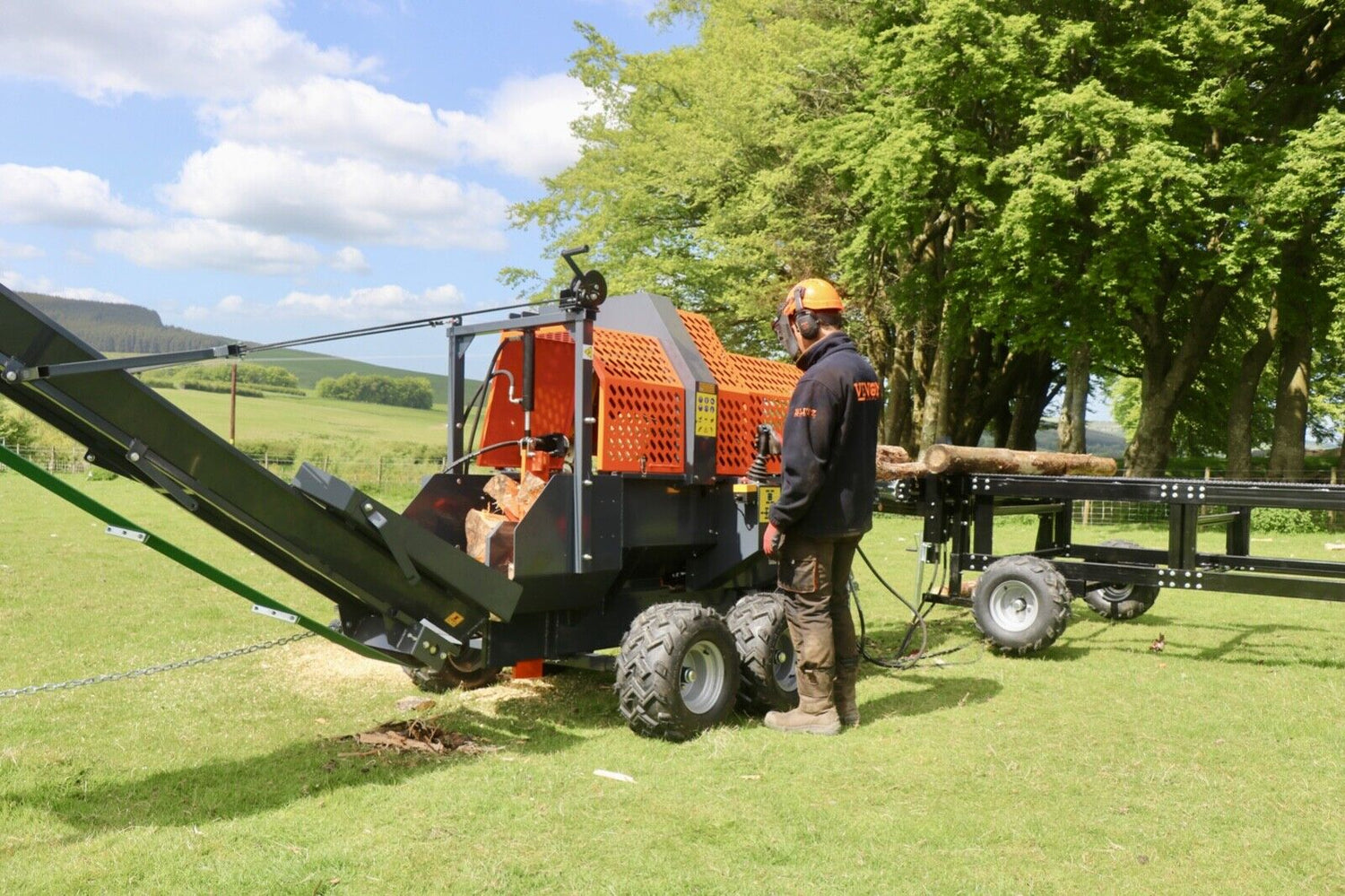 Rock Processor VR30TJ Dominator Firewood Processor | Rock Machinery