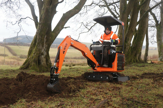 RMD  Micro digger with attachments