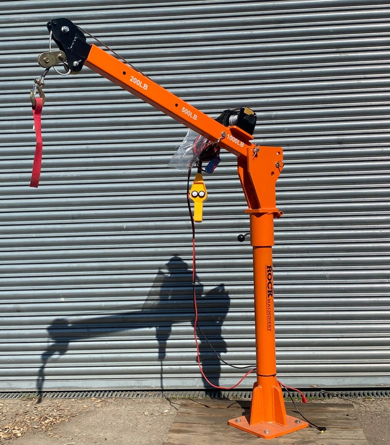 Load image into Gallery viewer, 1000lb Electric swivel crane
